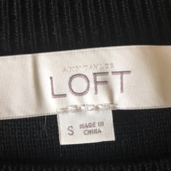 Loft Striped Sweater Dress - Picture 2 of 2